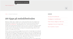 Desktop Screenshot of fredrikkempe.se