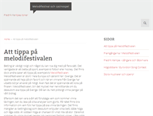 Tablet Screenshot of fredrikkempe.se